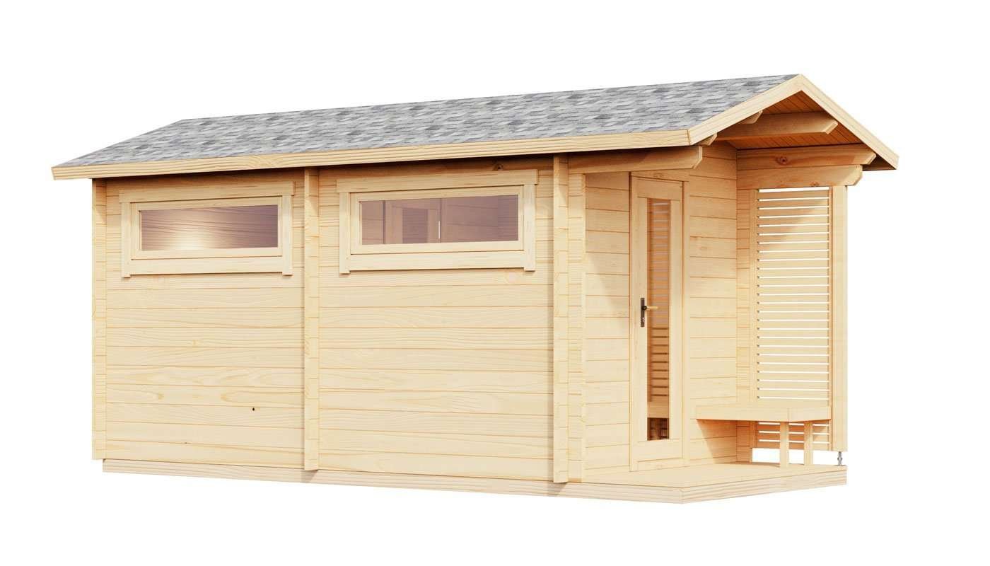 8 Person Outdoor Sauna Kit Vista L