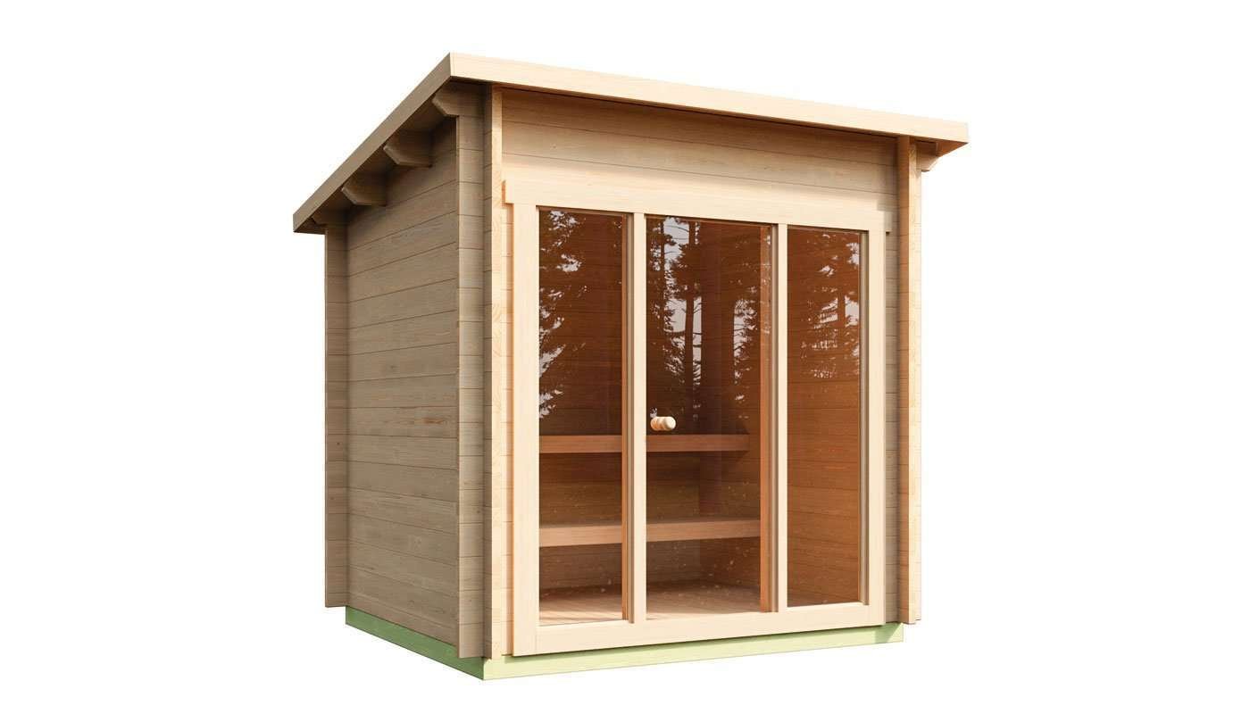Tiny Modern Outdoor Sauna Kit Allure XS
