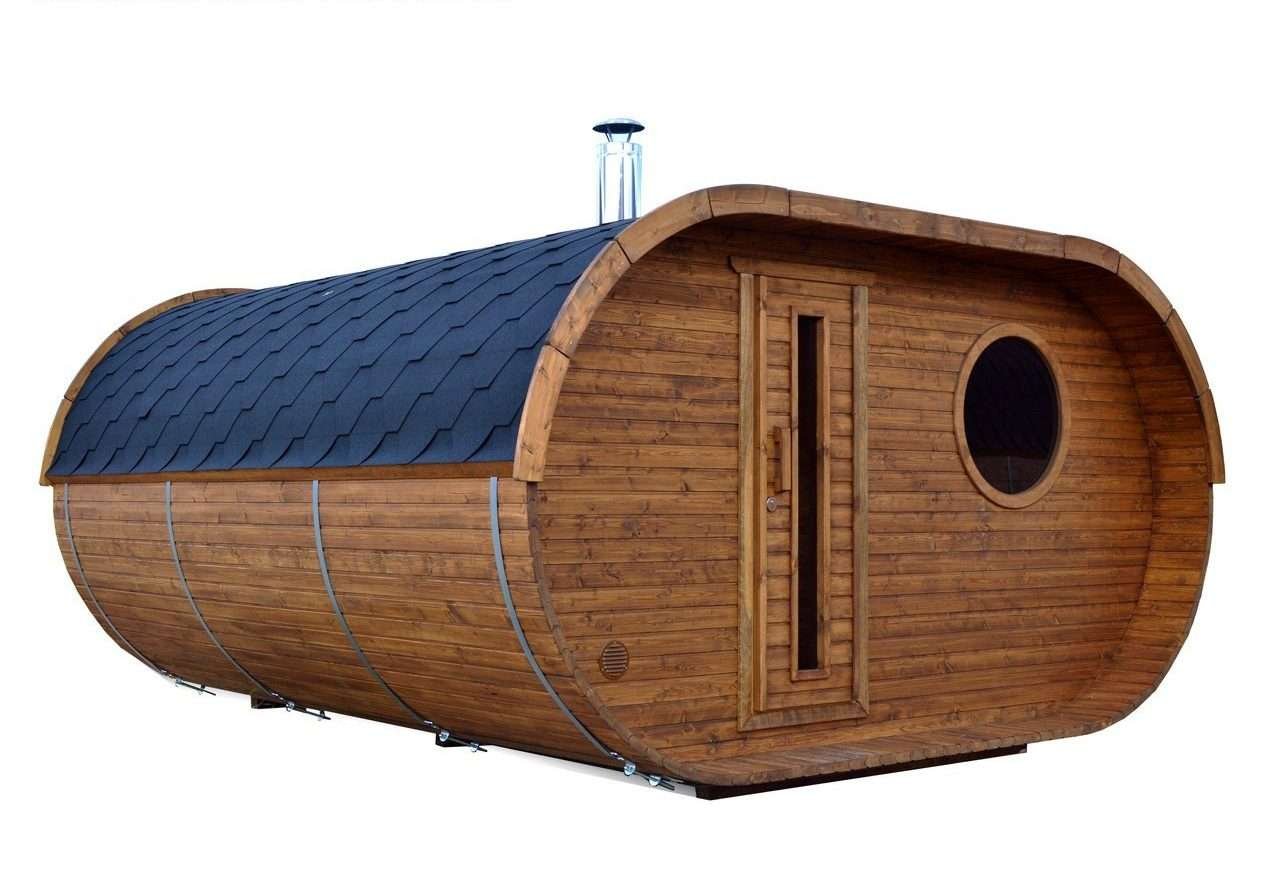 3 Room Barrel Sauna Kit W3