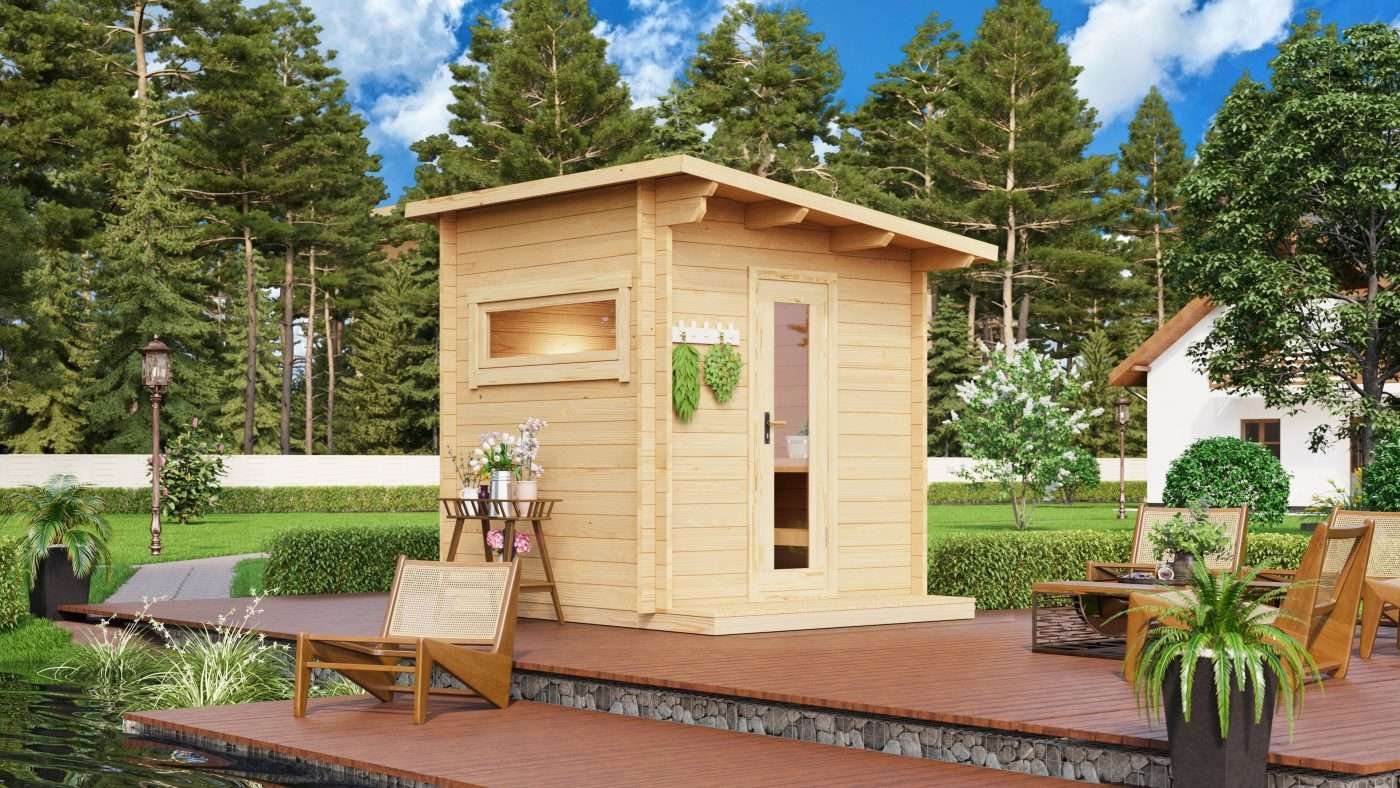 Outdoor Sauna Kit Vista S - Image 3