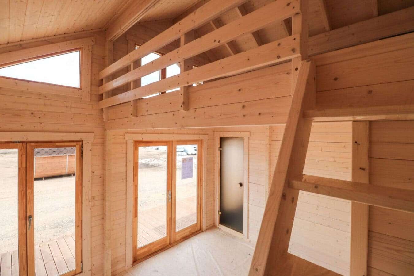 3 Room Luxury Sauna Cabin Kit Viking Lux With Loft - Image 5