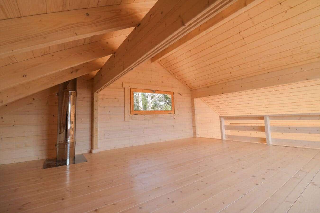 3 Room Luxury Sauna Cabin Kit Viking Lux With Loft - Image 6