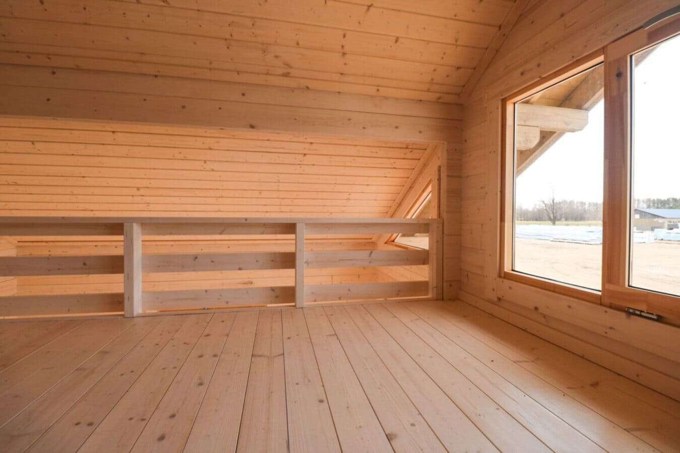 3 Room Luxury Sauna Cabin Kit Viking Lux With Loft - Image 8