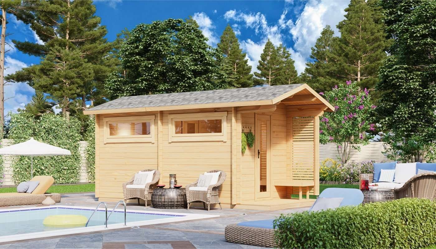 8 Person Outdoor Sauna Kit Vista L - Image 5