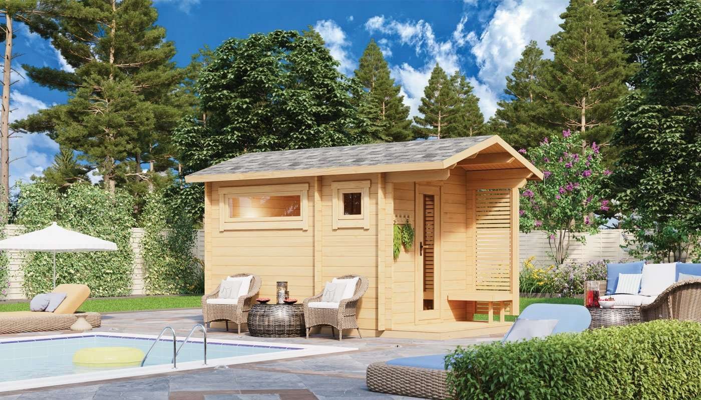 6 Person Outdoor Sauna Kit Vista M - Image 5