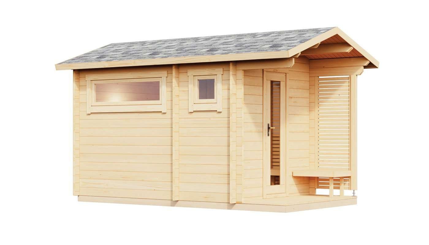 6 Person Outdoor Sauna Kit Vista M