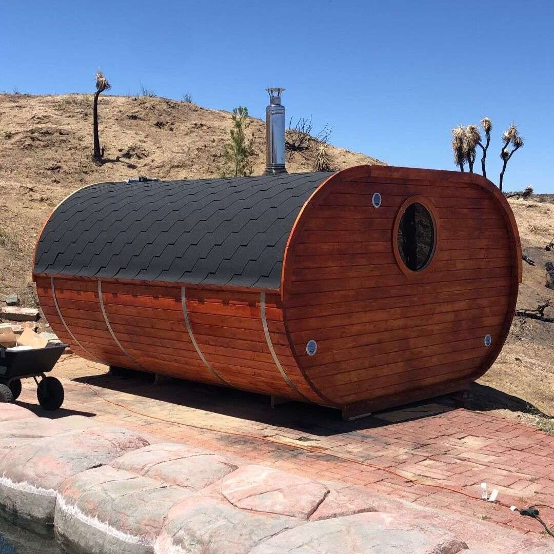3 Room Barrel Sauna Kit W3 - Image 2